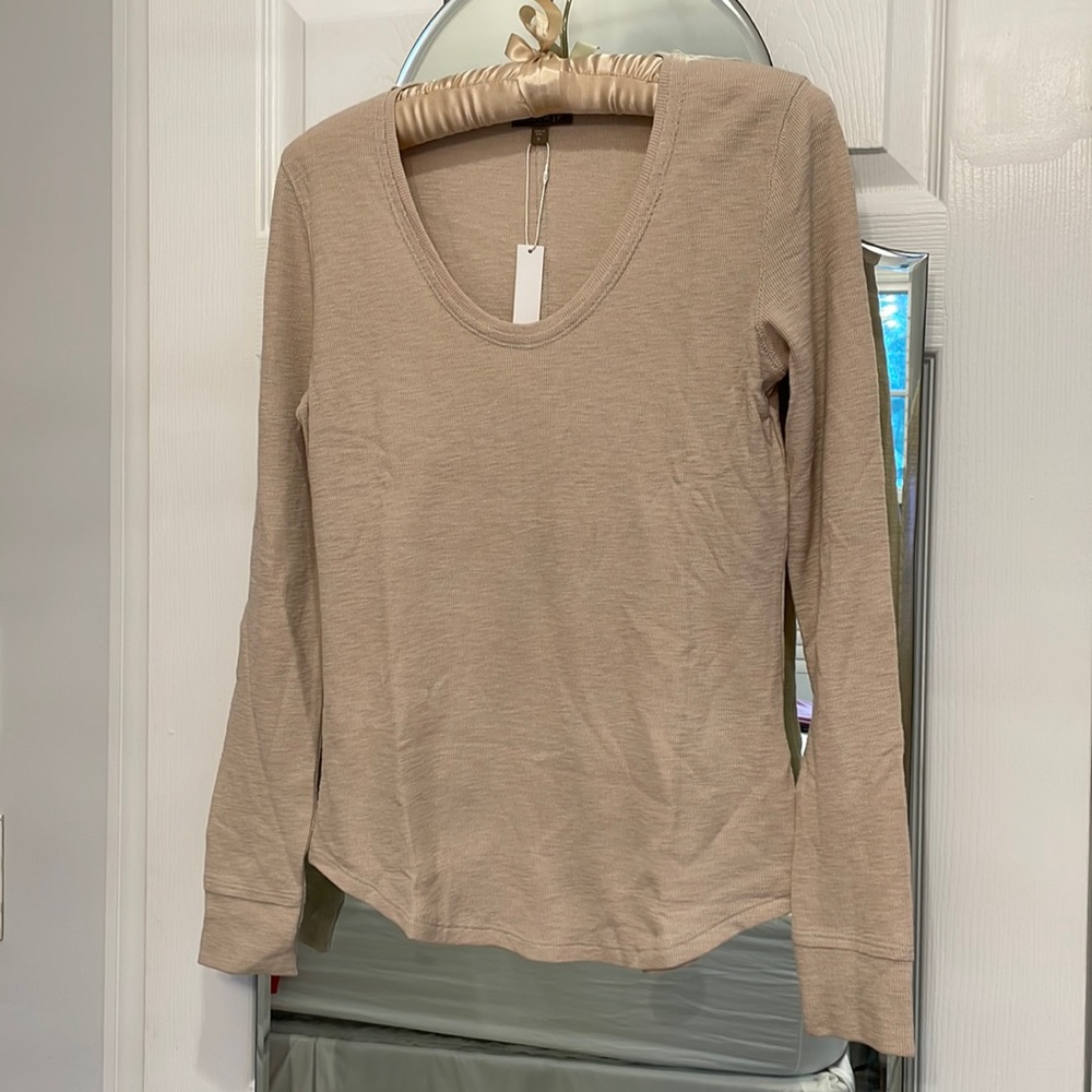 Lilla P long sleeved, round neck top SZ Small (NWT)